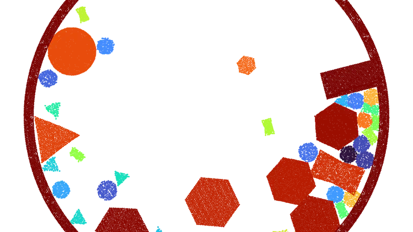 Conference talk: Application of peridynamics to granular media